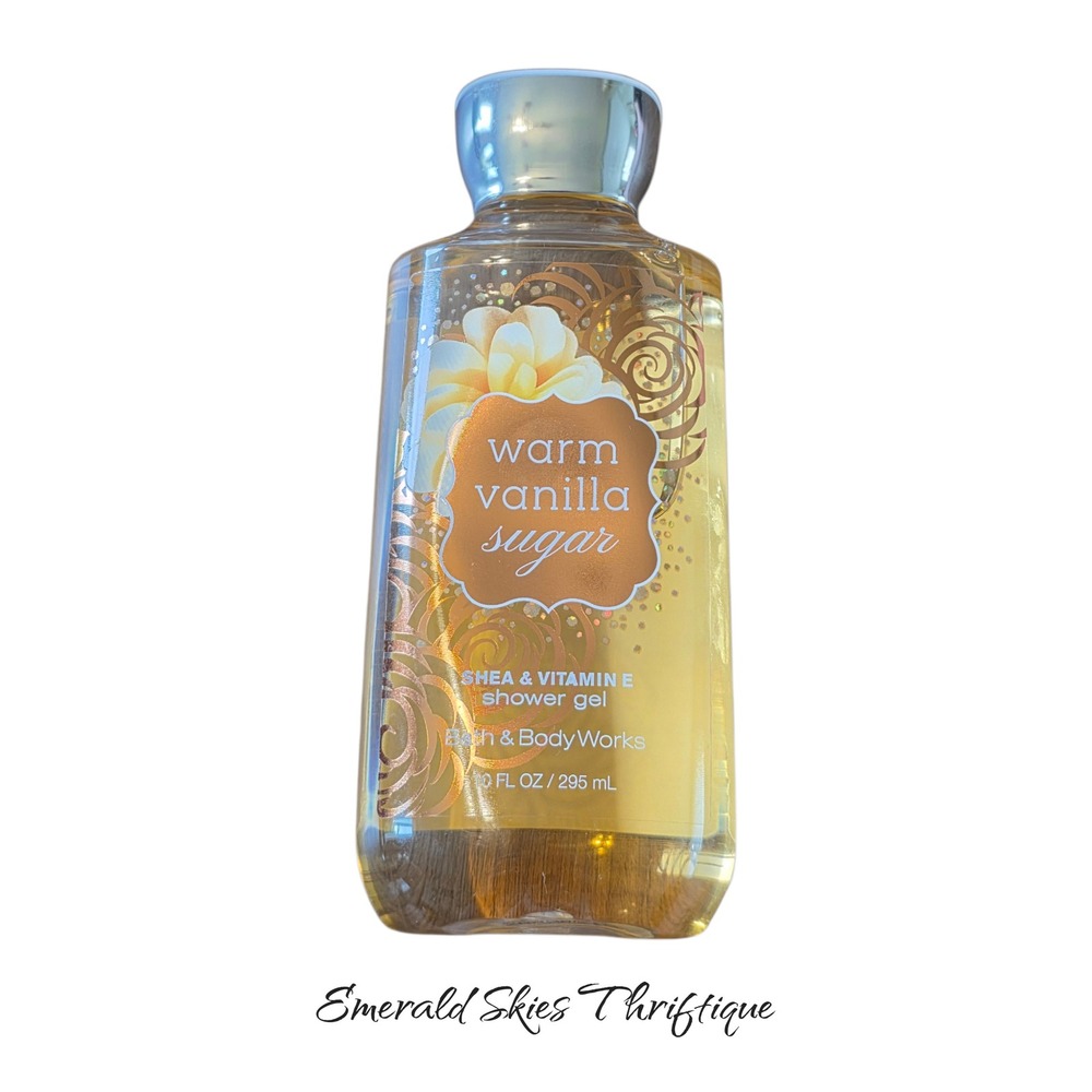 B&BW Works Shower Gel Body Wash warm vanilla sugar Full Size 10 oz free shipping